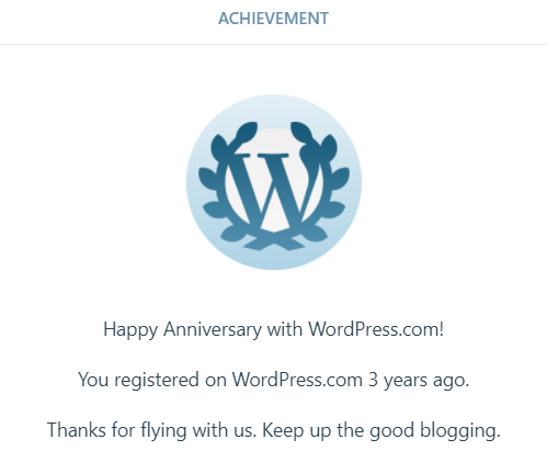 wordpress anniversary